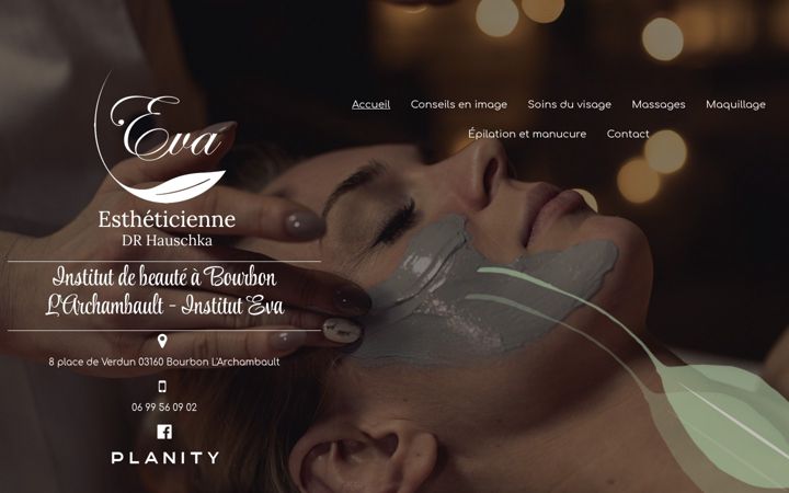 Screenshot of institut-eva.fr