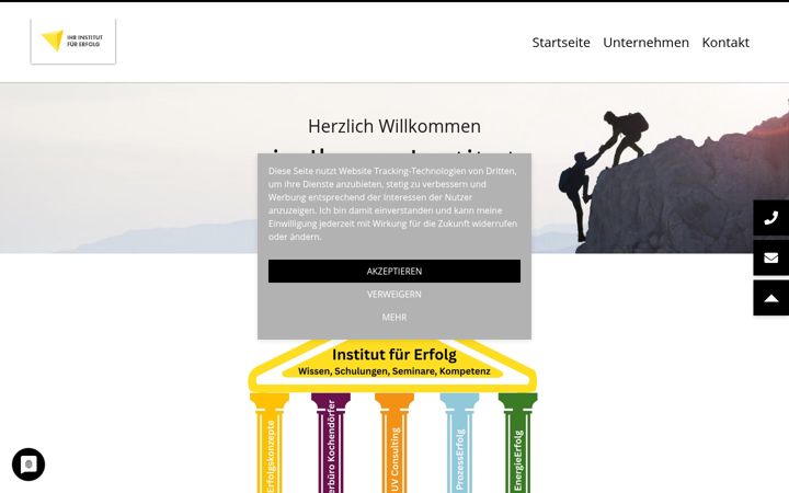Screenshot of institut-fuer-erfolg.de