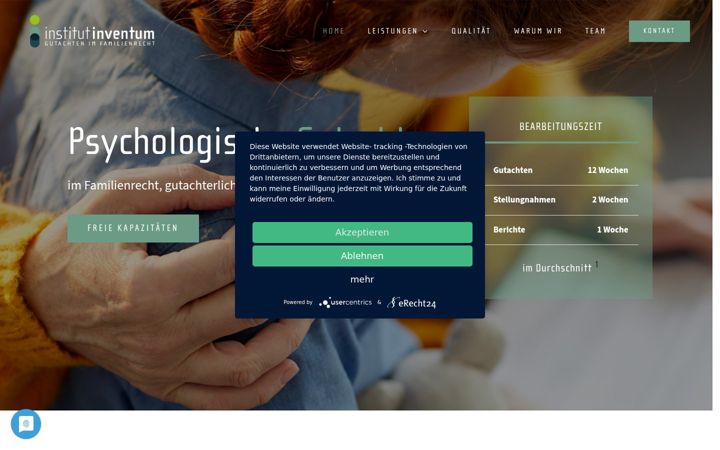 Screenshot of institut-inventum.de
