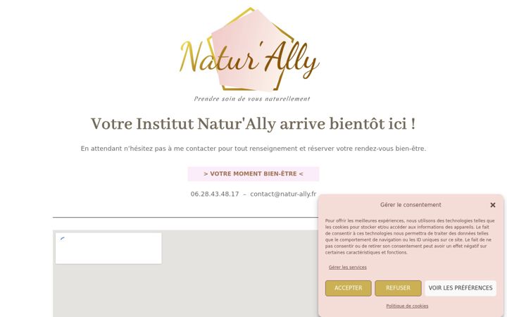 Screenshot of institut-naturally.fr