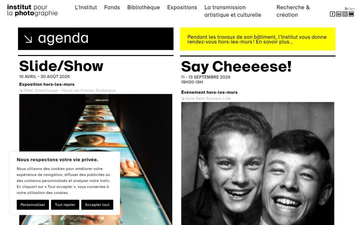 Screenshot of institut-photo.com