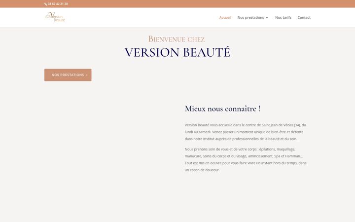 Screenshot of institut-version-beaute-st-jean-de-vedas.fr