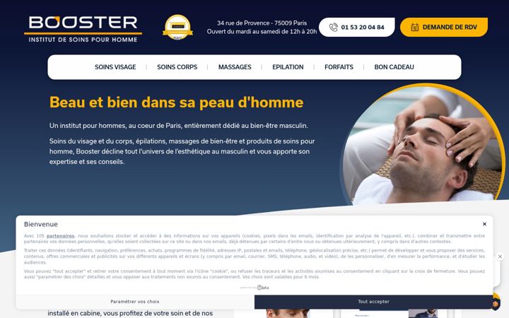 Screenshot of institutbooster.com
