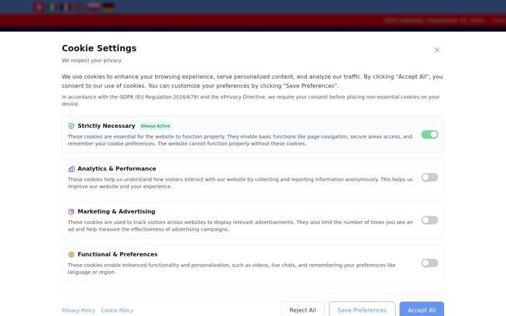 Screenshot of instituteuropia.eu