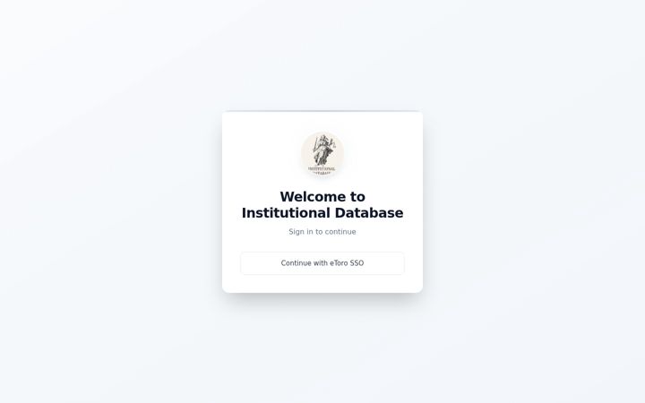 Screenshot of institutional-database.org
