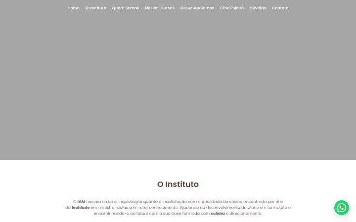 Screenshot of institutoalemmarias.com