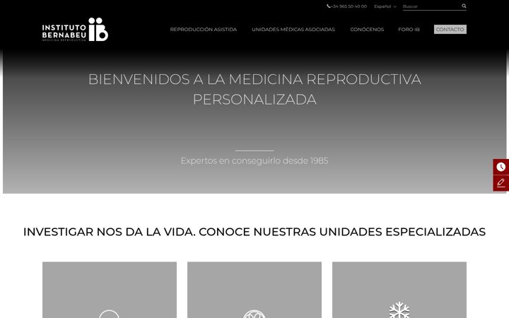 Ekrānuzņēmums no institutobernabeu.com