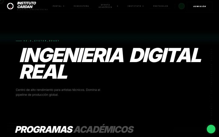 Screenshot of institutocardan.com