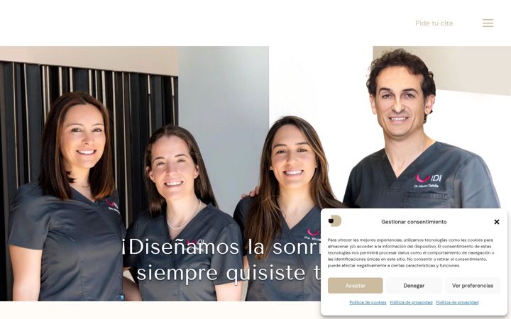 Screenshot of institutodentalinternacional.com