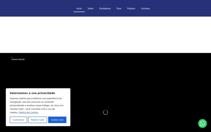 Screenshot of institutomantelli.org