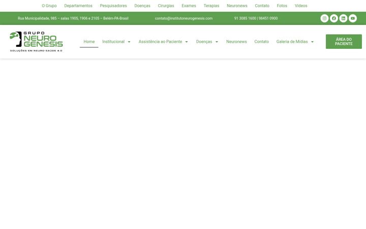 Screenshot of institutoneurogenesis.com
