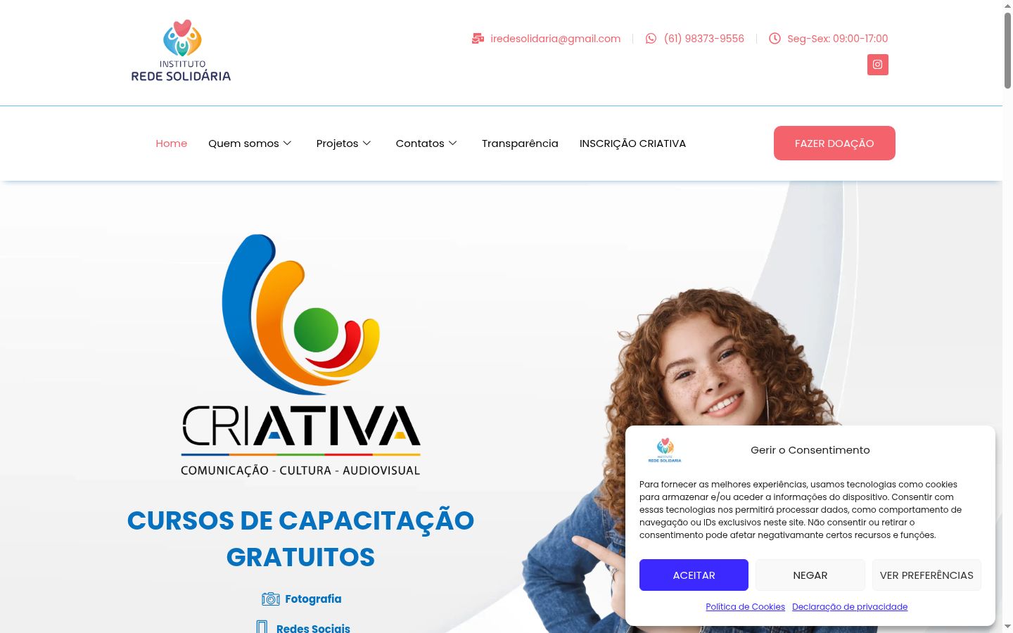 Snímka obrazovky banera súhlasu zobrazeného pred akoukoľvek interakciou