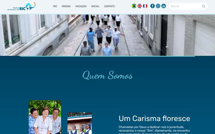 Screenshot of institutoric.org