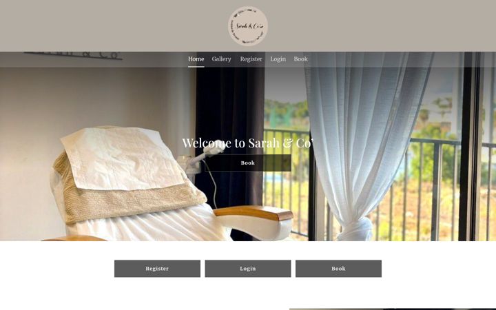 Screenshot of institutsarahandco.com