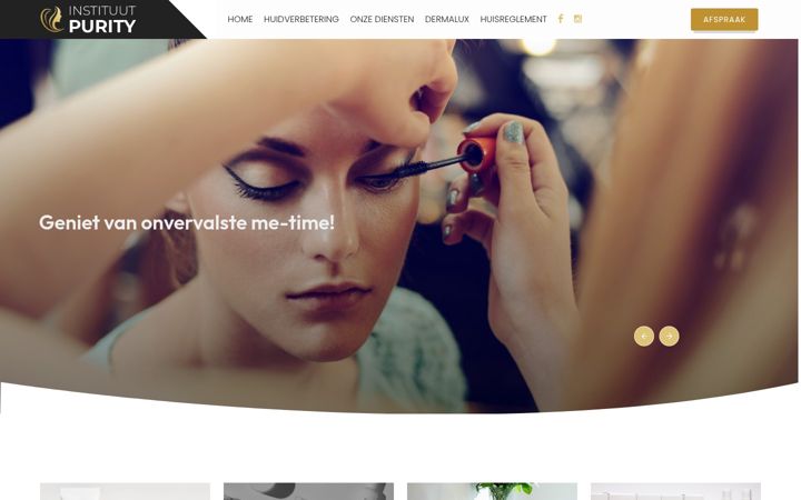 Screenshot of instituut-purity.be