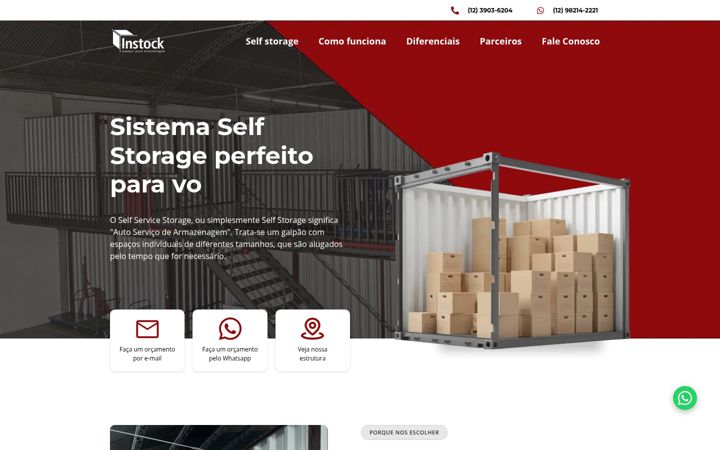 Screenshot of instock.com.br