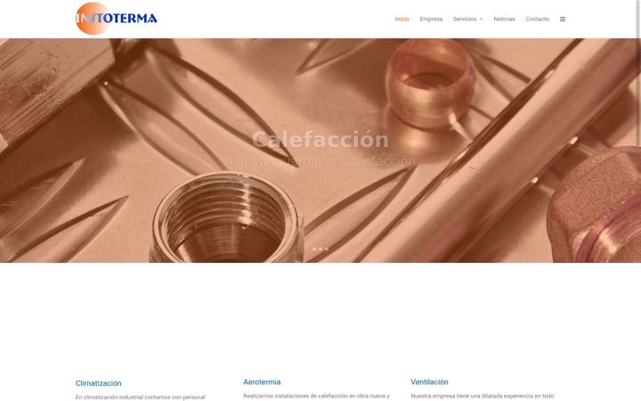 Screenshot of instoterma.com