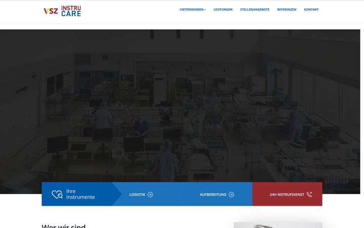 Screenshot of instrucare.at