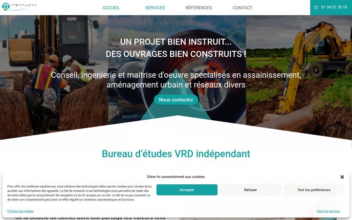 Screenshot of instructa.fr