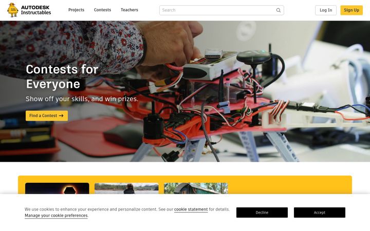 Screenshot του instructables.com
