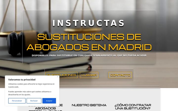 Screenshot of instructas.com