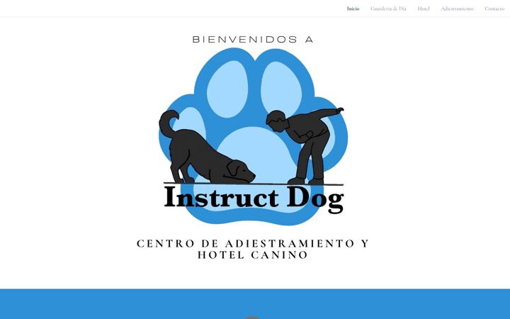 Screenshot of instructdog.es