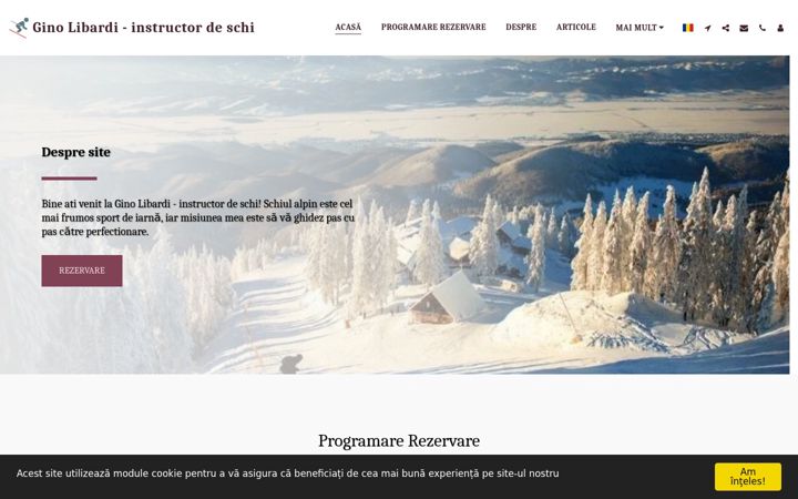Screenshot of instructor-schi.ro