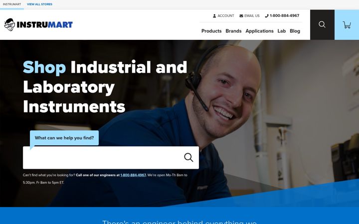 Screenshot of instrumart.com