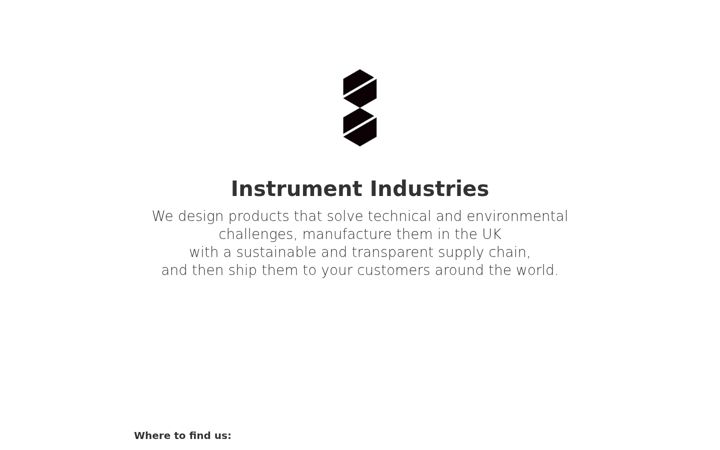 Screenshot of instrument.industries