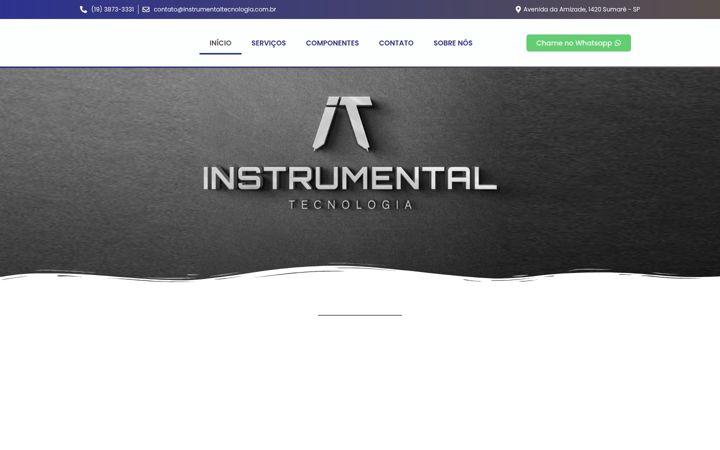 Screenshot of instrumentaltecnologia.com.br