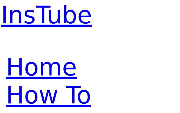 Screenshot of instube.com