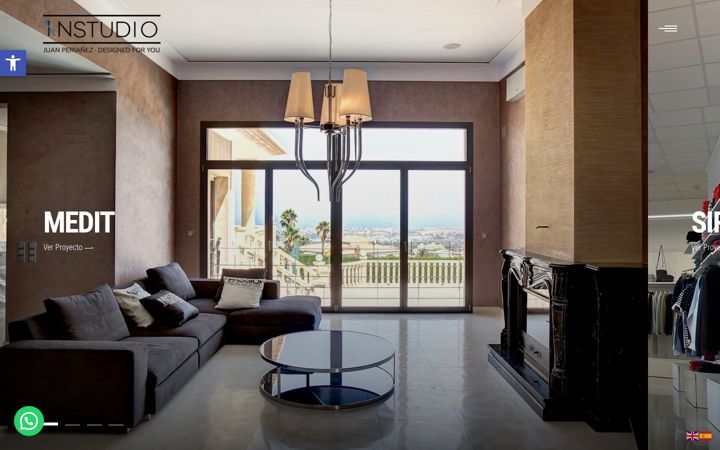 Screenshot of instudiointeriorismo.com