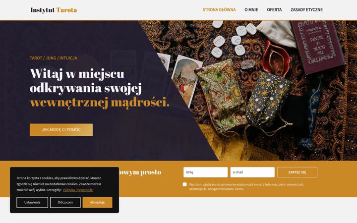 Screenshot of instytuttarota.com