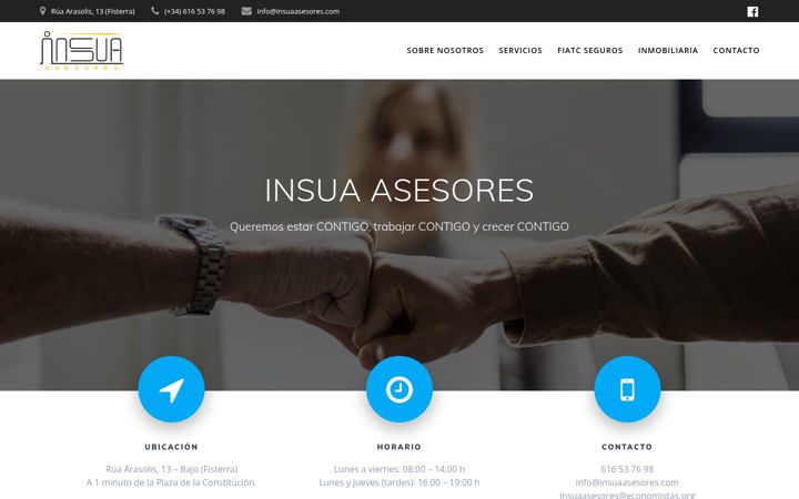 Screenshot of insuaasesores.com