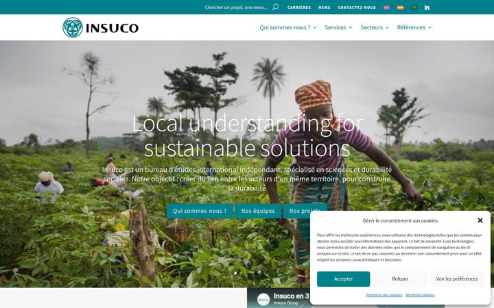 Screenshot of insuco.com