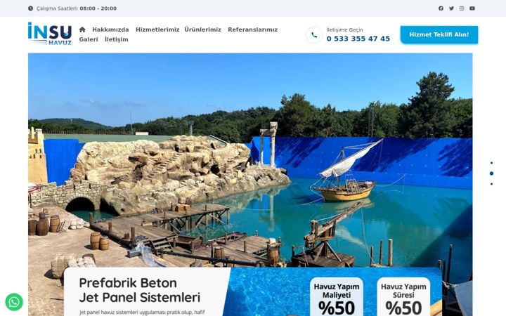 Screenshot of insuhavuz.com