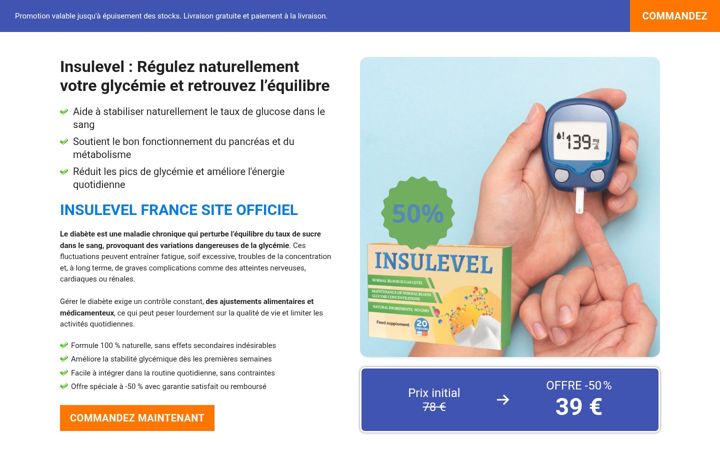 Screenshot of insulevelfrance.org