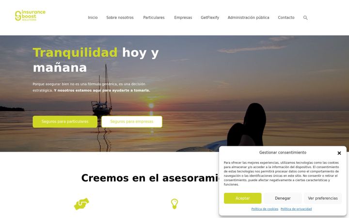 Screenshot of insuranceboostsolutions.com