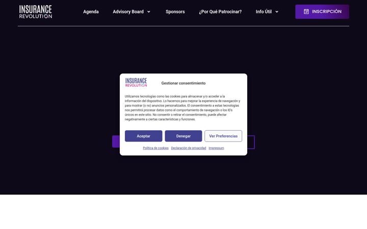 Screenshot of insurancerevolution.es