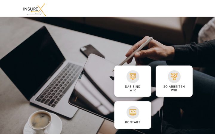 Screenshot of insurex.at