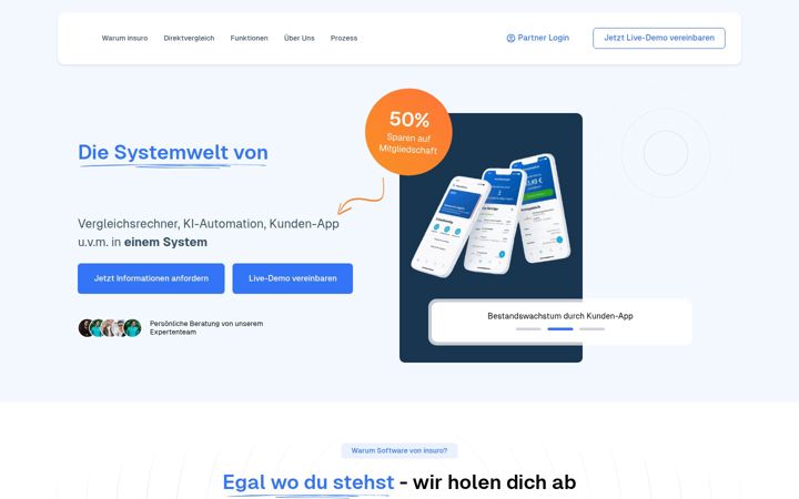 Screenshot of insurolink.de