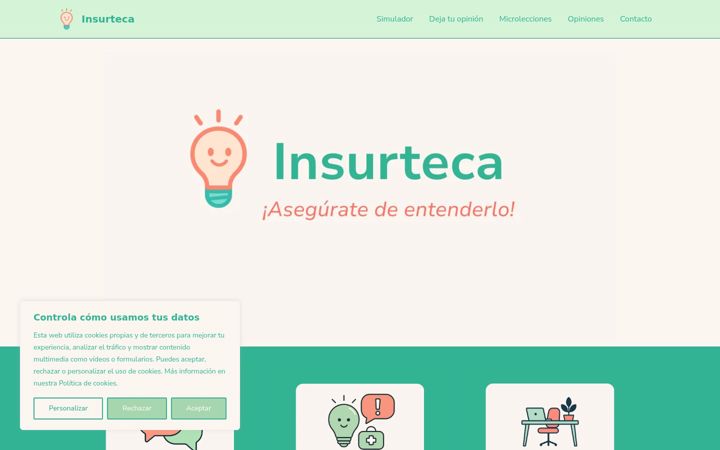 Screenshot of insurteca.com