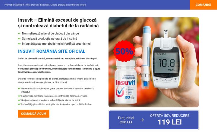 Screenshot of insuvitromania.com