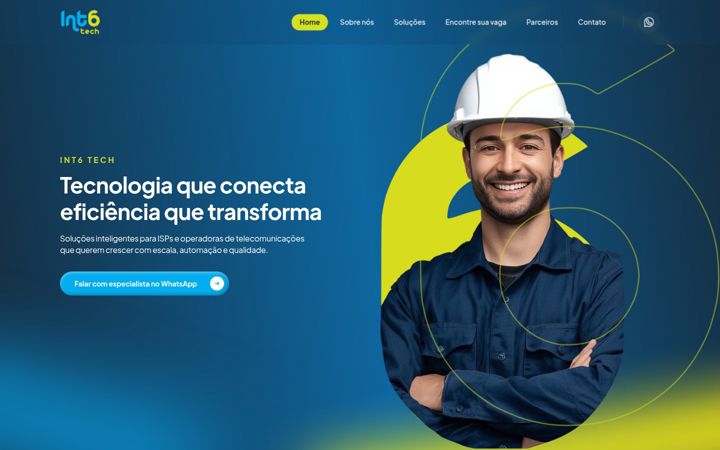 Screenshot of int6tech.com