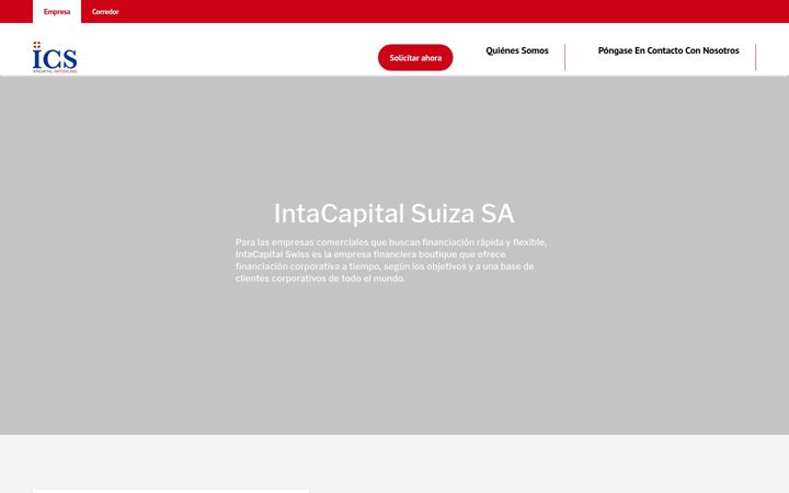 Screenshot of intacapitalswiss.es