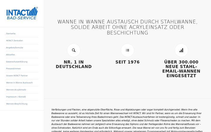 Screenshot of intact-bad-service.de