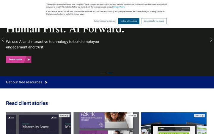 Screenshot of intactic.com