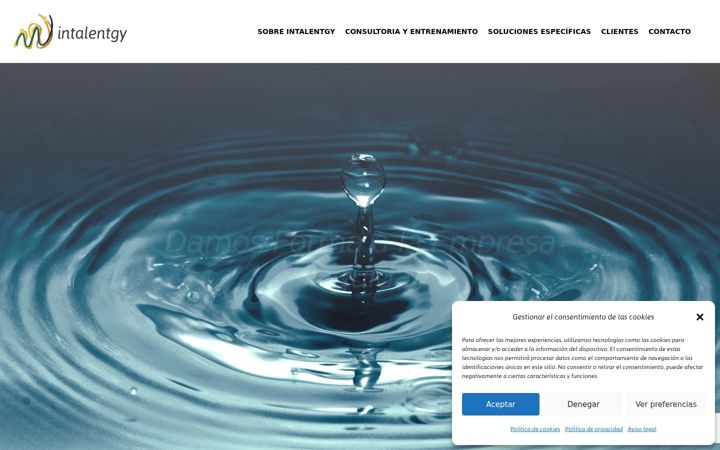 Screenshot of intalentgy.com