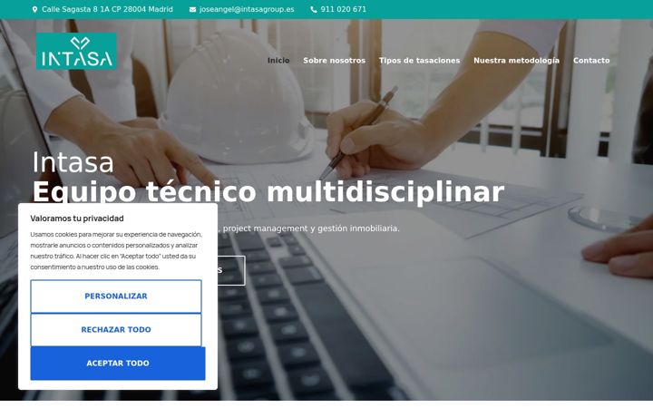 Screenshot of intasamadrid.es