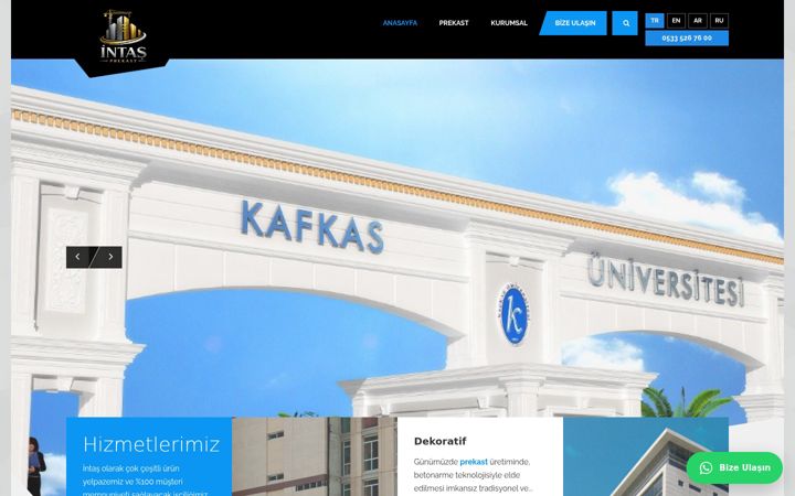 Screenshot of intasprekast.com